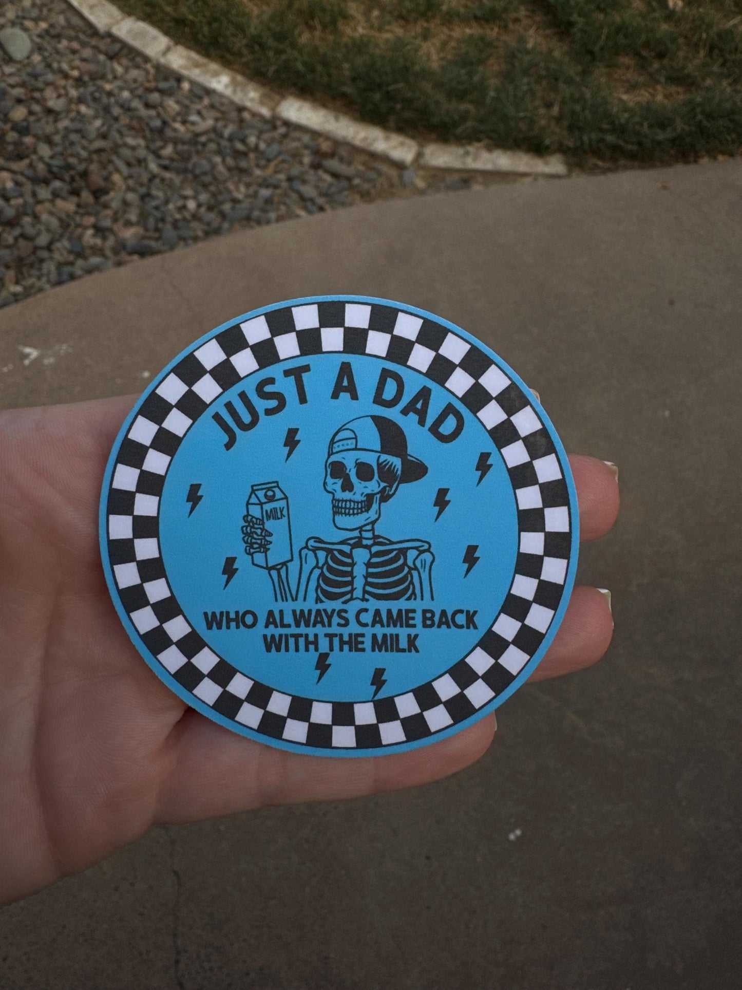 Funny Dad Sticker – Fun Quote Decal for Laptop, Tumbler, Water Bottle • Waterproof Vinyl Sticker • Gift for Dads