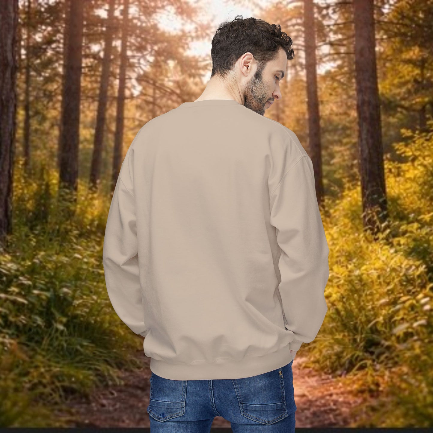 Western Cowboy Sweatshirt – Rustic Ranch Graphic Crewneck, Unisex Country Pullover