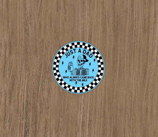 Funny Dad Sticker – Fun Quote Decal for Laptop, Tumbler, Water Bottle • Waterproof Vinyl Sticker • Gift for Dads